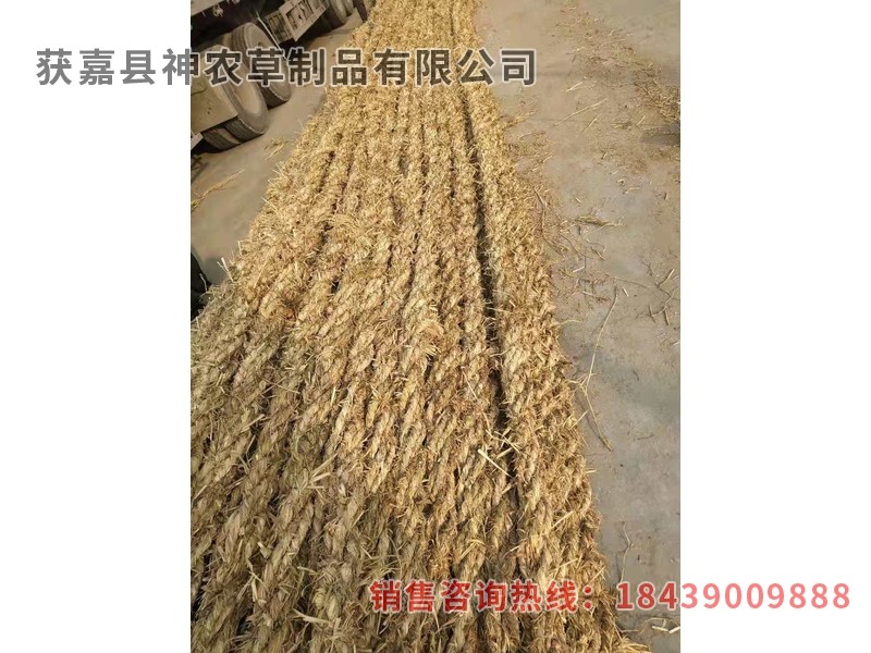 護(hù)坡草繩，護(hù)坡草棒
